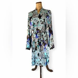 Apt 9 Intimates size Large (L) Satin Summer Wrap Tie Belt robe